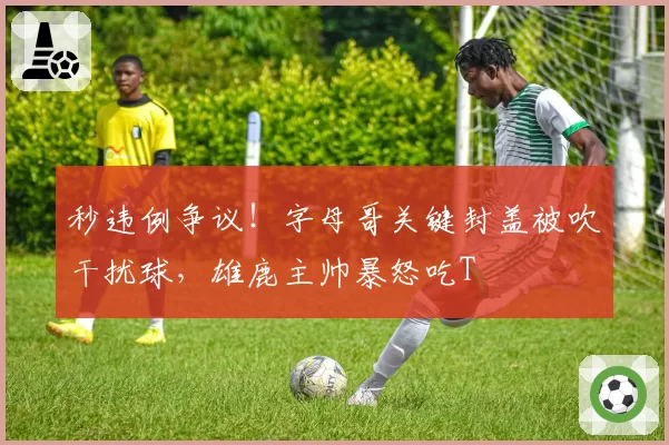 秒违例争议!字母哥关键封盖被吹干扰球,雄鹿主帅暴怒吃T